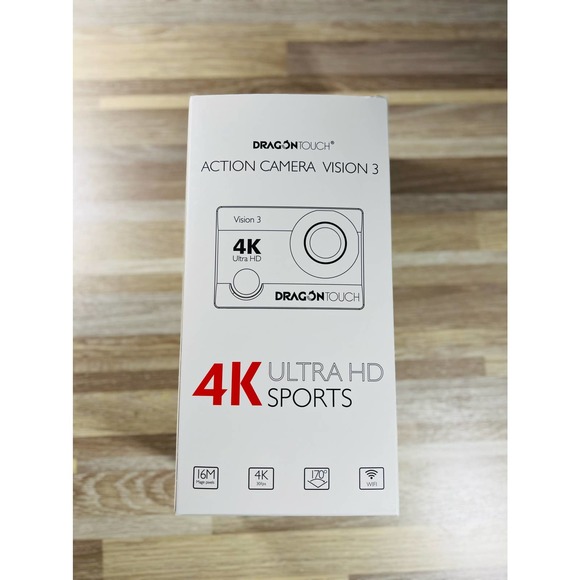 Dragon Touch 4K Action Camera 20MP Vision 3 Underwater Waterproof Camera - Picture 9 of 10